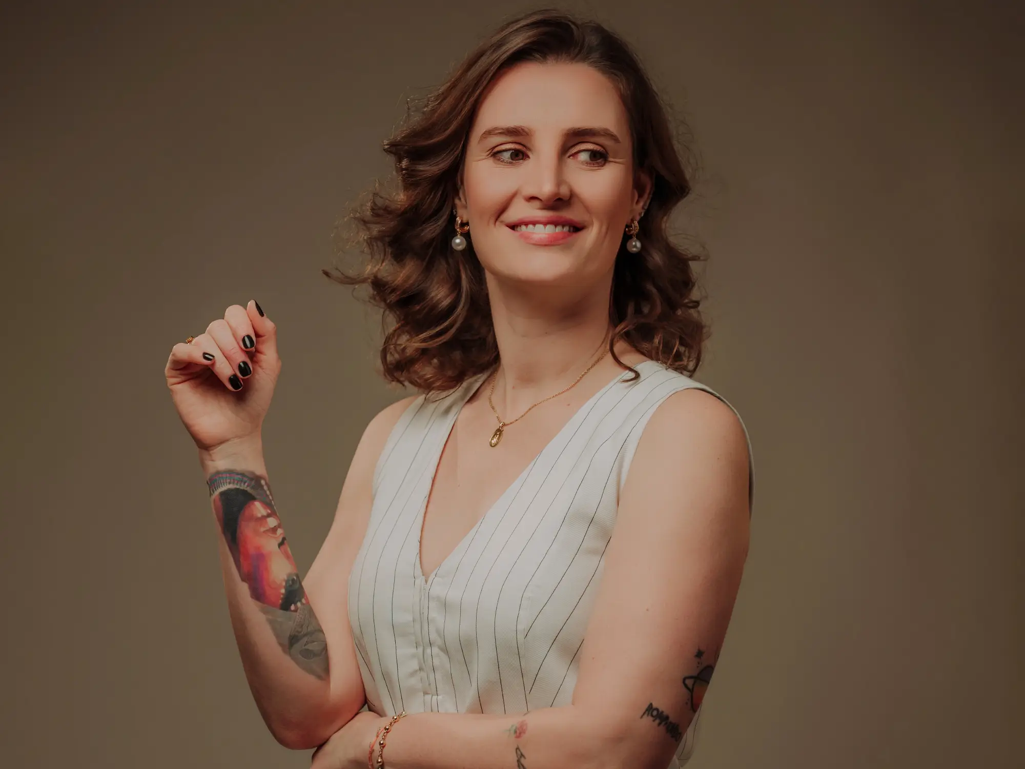 Ana Flávia na Amazónia.